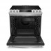 Electric Range with True European Convection
