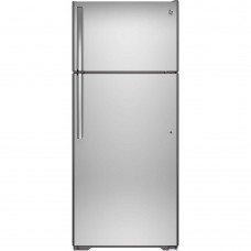 Stainless Steel Top-Freezer Refrigerator with Upfront Temp. Controls